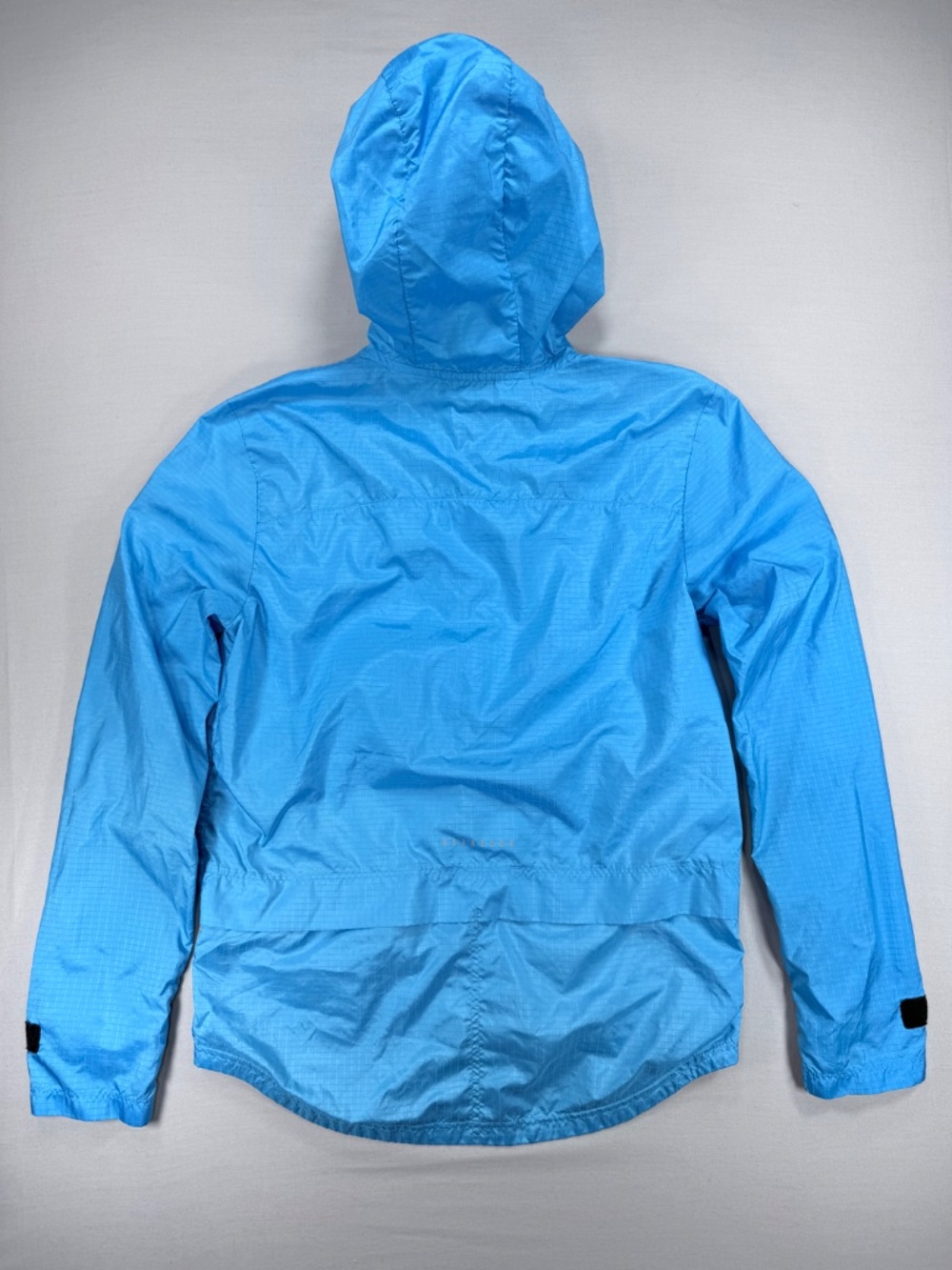 Nike Essential Baltic Blue Hooded Running Windbreaker Jacket Womens XS - Picture 6 of 6
